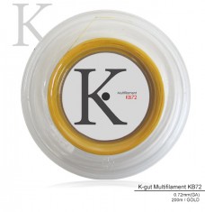 【K-Gut Multifilament KB72 200mロール】バドミントンストリング