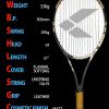 KPI K classic-Black / Gold 硬式テニスラケット KPIオリジナル商品 各仕様