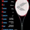 KPI K tour 295-Black /orange 硬式テニスラケット KPIオリジナル商品 KPIテニスベストセレクション フレームのみ