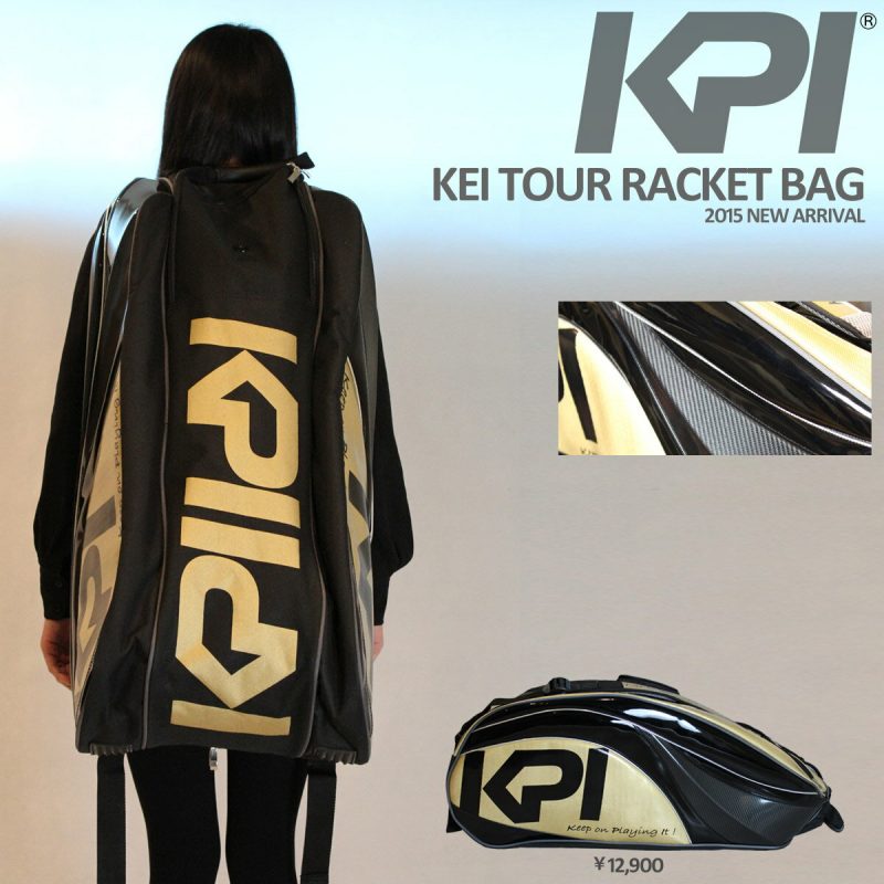 [KPI TOUR RACKET BAG（KPIツアーラケットバッグ） KB0015]テニスバッグ