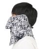 KPI×ヤケーヌ 日焼け防止専用UVカットマスク ヤケーヌフィットプリズム耳カバー付き（ブラック）を着用した男性の横顔