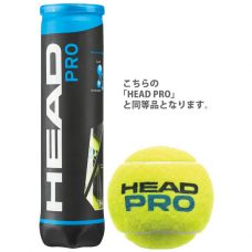KPIオリジナルモデル テニスボール HEAD PRO（ヘッドプロ）4球入り1箱